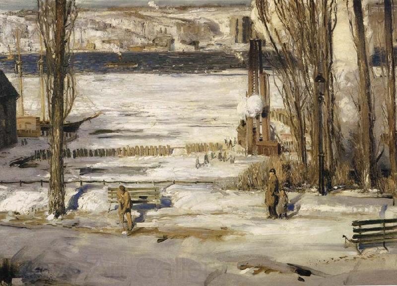 George Wesley Bellows A Morning Snow Spain oil painting art